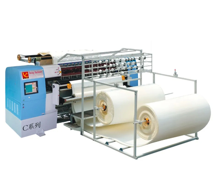 Industrielle 25,4 mm Nadelweite Geschwindigkeit 60-280 m/m Produktionsquilting-Maschine