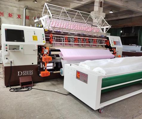 Automatisch, 2 Reihen nähend 94 Zoll-industrielle steppende Maschine