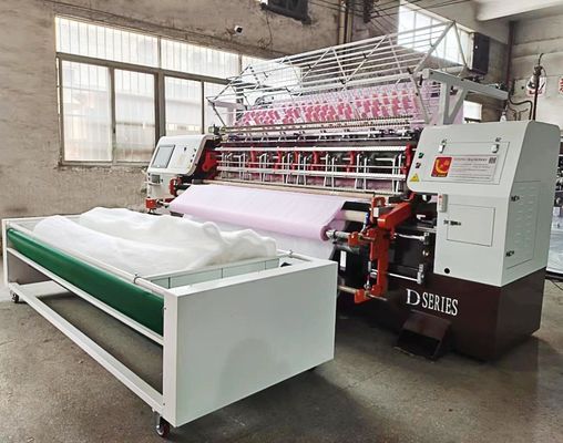 60 Zoll hochentwickelte 1200 RPM computergestützte Quilting-Maschine mit automatischer Schmierung