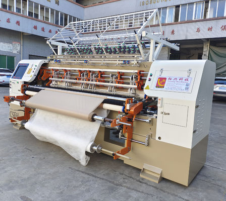 1000 RPM Bettdecken Shuttle Computerisierte automatische Stickmaschine 94 Iches