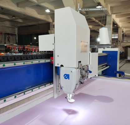 3000 RPM kontinuierliche Einzelnadel-Quilting-Maschine mit Durkopp-Maschinenkopf für Quilt