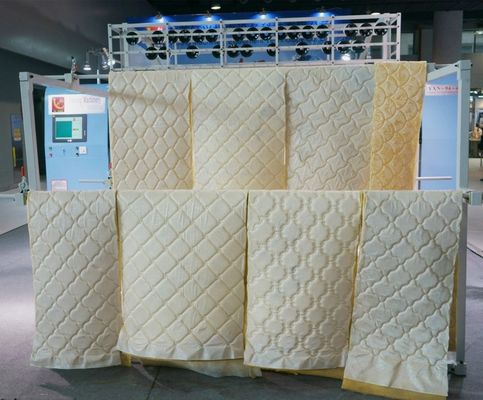 Hochpräzision und hohe Steifigkeit professionelle Quilting-Maschine mit importierten Schraubstäbe Max Nähgeschwindigkeit 1400 R/min