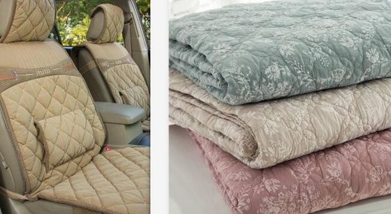128 Zoll Multi-Nadel Quilting-Ausrüstung für Bettwäsche Produkte mit 1400rpm Geschwindigkeit