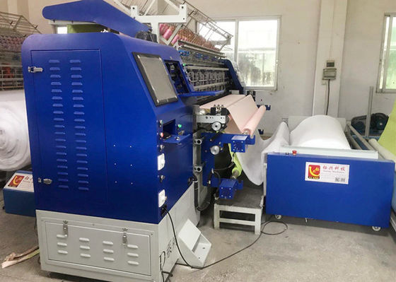 Computer-multi Nadel-steppende Maschinen-Decke, die Maschine herstellt
