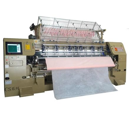 240cm 3 Reihen Hochgeschwindigkeits-Servo-Antriebs-Industrielle kommerzielle Quilting-Maschine für Decken